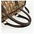 Borsa a mano in tela Trotter Christian Dior oro marrone Auth 175135 D'oro - vista 7