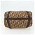 Borsa a mano in tela Trotter Christian Dior oro marrone Auth 175135 D'oro - vista 9