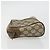 GUCCI GG Supreme Web Sherry Line Clutch Bag PVC Beige Rosso 89 01 012 Auth am11316 - vista 5