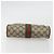 GUCCI GG Supreme Web Sherry Line Clutch Bag PVC Beige Rosso 89 01 012 Auth am11316 - vista 7