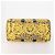 Borsa Boston in tela giallo oro Auth BA11776A di Gianni Versace D'oro - vista 5