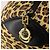 Borsa Boston in tela giallo oro Auth BA11776A di Gianni Versace D'oro - vista 9