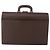 Borsa da lavoro in pelle marrone e argento Burberry Auth bs34224 - vista 2