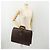 Borsa da lavoro in pelle marrone e argento Burberry Auth bs34224 - vista 22