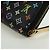 LOUIS VUITTON Monogram Multicolor Zippy Wallet Black M60243 LV Auth BA12070V - view 16