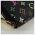 LOUIS VUITTON Monogram Multicolor Zippy Wallet Black M60243 LV Auth BA12070V - view 7
