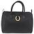 Borsa Boston Mini in Tela Trotter di Christian Dior PVC Nero Oro Auth am11408A - vista 2