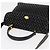 BALLY Borsa a Mano in Pelle 2 vie Nero Oro Auth YKZ1223 D'oro - vista 6