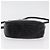 Bolso de Hombro Vala de Cuero Negro y Dorado Salvatore Ferragamo Auth ka4001 - vista 5