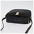 Bolso de Hombro Vala de Cuero Negro y Dorado Salvatore Ferragamo Auth ka4001 - vista 6