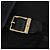 MCM Vicetos Logogram Rucksack Canvas Schwarz Gold Auth INZ047 Golden - Ansicht 17
