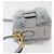 Borsa a Spalla Miu Miu in Pelliccia Grigia Oro Auth 167236M Marrone D'oro - vista 4