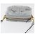 Borsa a Spalla Miu Miu in Pelliccia Grigia Oro Auth 167236M Marrone D'oro - vista 6