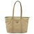 Borsa Tote PRADA Nylon Beige Argento Auth YKZ1525A - vista 13