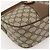 Borsa a Spalla Gucci GG Supreme Web Sherry Line PVC Beige Oro Auth 175956 D'oro - vista 15
