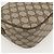 Borsa a Spalla Gucci GG Supreme Web Sherry Line PVC Beige Oro Auth 175956 D'oro - vista 17