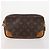 LOUIS VUITTON Clutch Monogram Damier Graphite 3 Pezzi LV Auth BA12165 Damier ebene - vista 2
