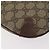 Borsa Gucci GG Supreme Web Sherry Line in PVC beige, oro e rosso 904 02 026 Auth BA12127 D'oro - vista 17