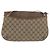Borsa Gucci GG Supreme Web Sherry Line in PVC beige, oro e rosso 904 02 026 Auth BA12127 D'oro - vista 2