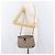Borsa Gucci GG Supreme Web Sherry Line in PVC beige, oro e rosso 904 02 026 Auth BA12127 D'oro - vista 22