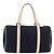 Borsa Boston FENDI in tela blu navy argento autentica ti3849 - vista 2