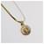 Collana GIVENCHY metallo 3 pezzi tono oro Auth ka3931 - vista 16