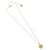 Collana GIVENCHY metallo 3 pezzi tono oro Auth ka3931 - vista 2