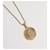 Collana GIVENCHY metallo 3 pezzi tono oro Auth ka3931 - vista 3