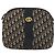 Borsa a spalla in tela Trotter Christian Dior blu navy oro Auth 175156 D'oro - vista 2