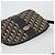 Borsa a spalla in tela Trotter Christian Dior blu navy oro Auth 175156 D'oro - vista 6