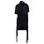 Autre Marque Top negro drapeado Junya Watanabe Comme des Garçons