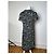 Vintage Courreges mehrfarbiges Blumen Kleid Schwarz M Mehrfarben - Ansicht 3