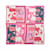 Sciarpa Hermès Carré Géant 140 Rosa Seta