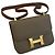 Hermès Constance 24 couro Epsom cinza Etoupe com ferragens douradas
