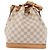 Louis Vuitton Noe Damier Ebene BB Bianco - vista 2
