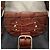 Borsa Longchamp in tela e pelle Marrone Blu - vista 3