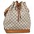 Louis Vuitton Noe Damier Ebene Large Bianco