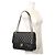 Borsa a spalla in agnello nero lucido Chanel - vista 7
