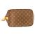 Borsa a Spalla Louis Vuitton Monogram All-in GM Marrone - vista 5