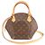 Borsa a Spalla Ellipse PM Monogramma Louis Vuitton Marrone