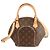 Borsa a Spalla Ellipse PM Monogramma Louis Vuitton Marrone - vista 3