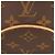 Borsa a Spalla Ellipse PM Monogramma Louis Vuitton Marrone - vista 8