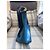 Céline Borsa in pelle Celine Twisted Cabas da donna Blu - vista 5