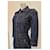 Vestido de denim ajustado Alexander McQueen Azul marino - vista 11