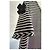 Autre Marque Black and white striped t-shirt with bow detail - view 3