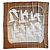 Foulard Hermès "Uccelli Migratori" 90 × 90 cm – seta vintage – ottime condizioni Marrone Beige - vista 5