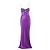 Autre Marque Abito lungo viola da donna Alessandra Rich Porpora