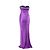 Autre Marque Abito lungo viola da donna Alessandra Rich Porpora - vista 3