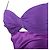 Autre Marque Abito lungo viola da donna Alessandra Rich Porpora - vista 4