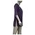 Chanel Langer Cashmere Cardigan Lila FR 34 Gebraucht - Ansicht 3